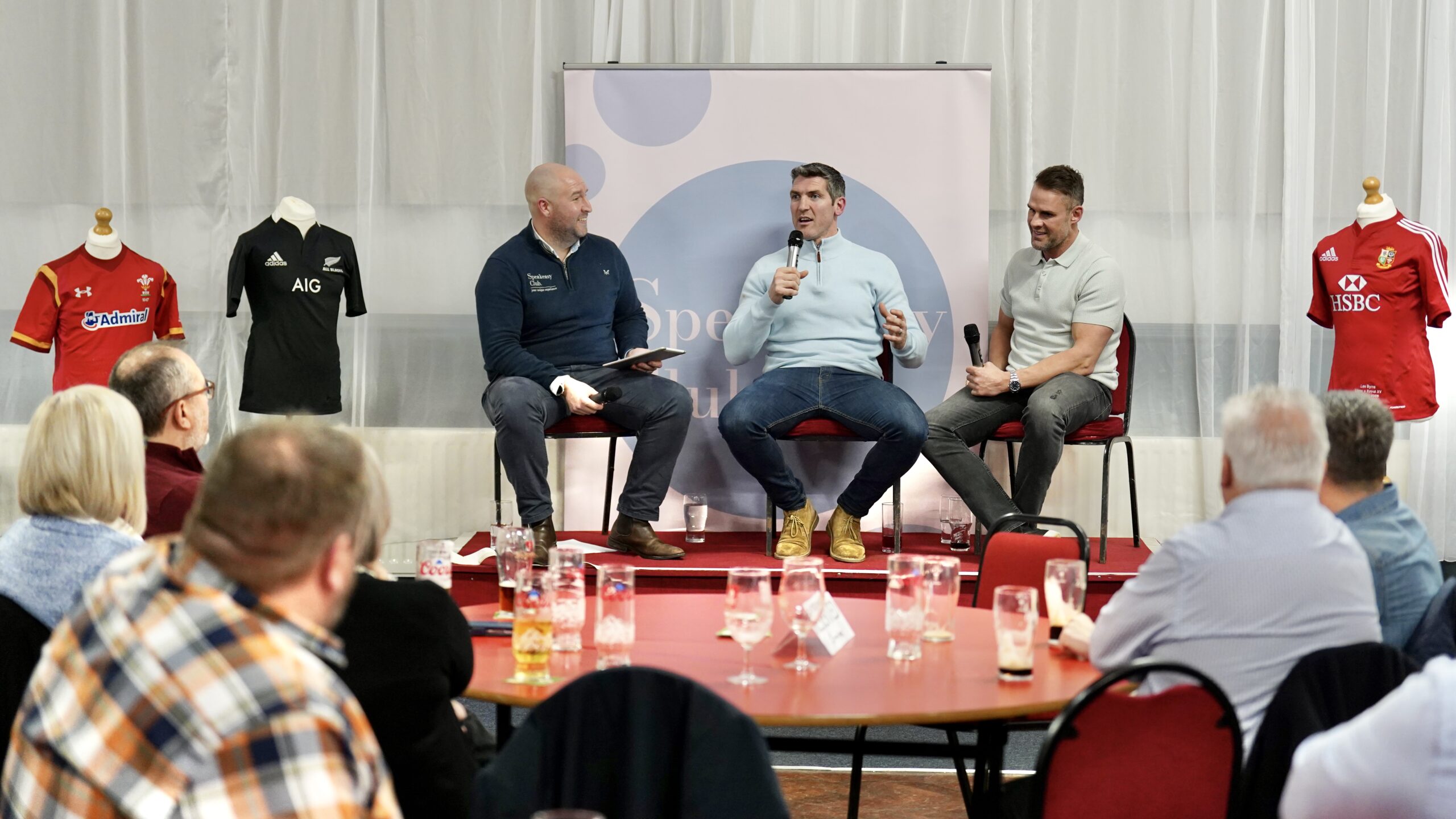 6 Nations Evening with James Hook & Lee Byrne, hosted by Llanharan RFC